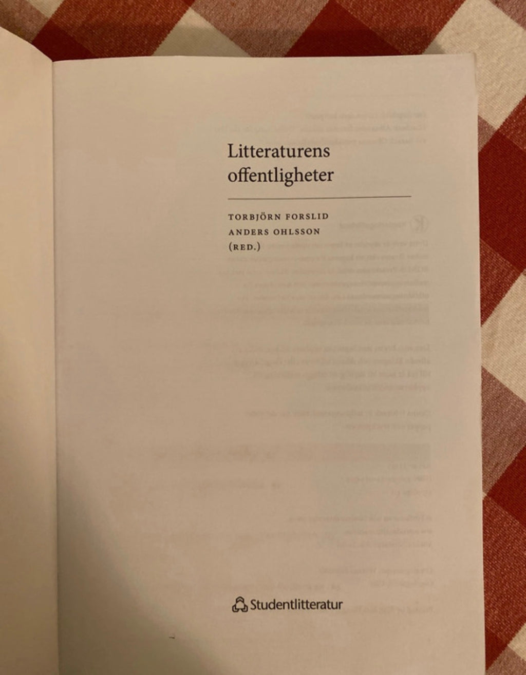 Litteraturens Offentligheter av Elizabeth Alexander.