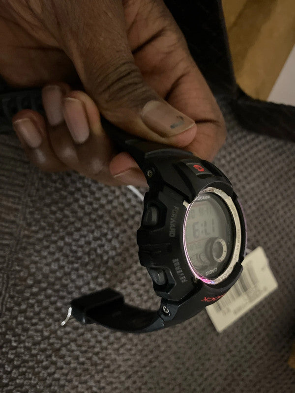 Ett helt nytt klocka med boxen.