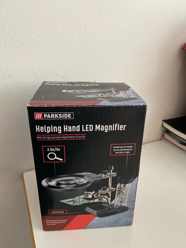 Helping Hand LED Magnifier.
