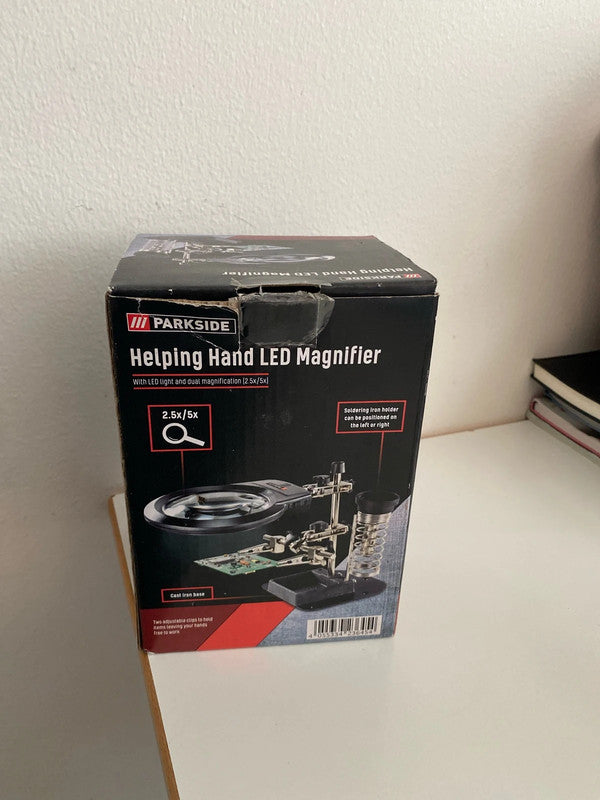 Helping Hand LED Magnifier.
