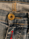Replay jeans dam stl 34 W26 blå denim.