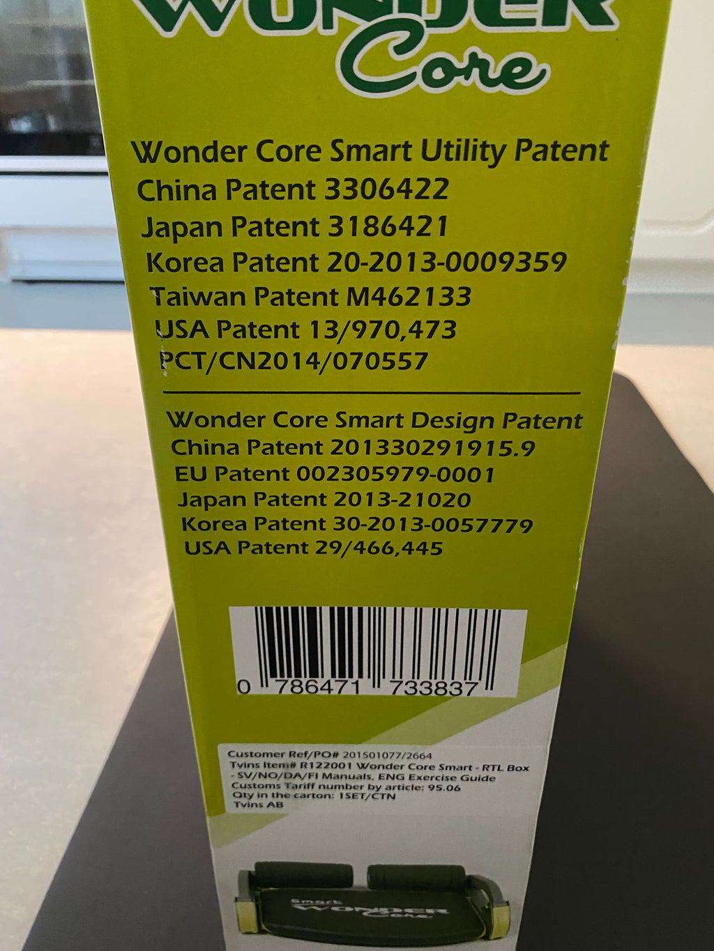 Wonder Core Smart Träningsmaskin för Hemmaträning & Magträning (Ny i Kartong)