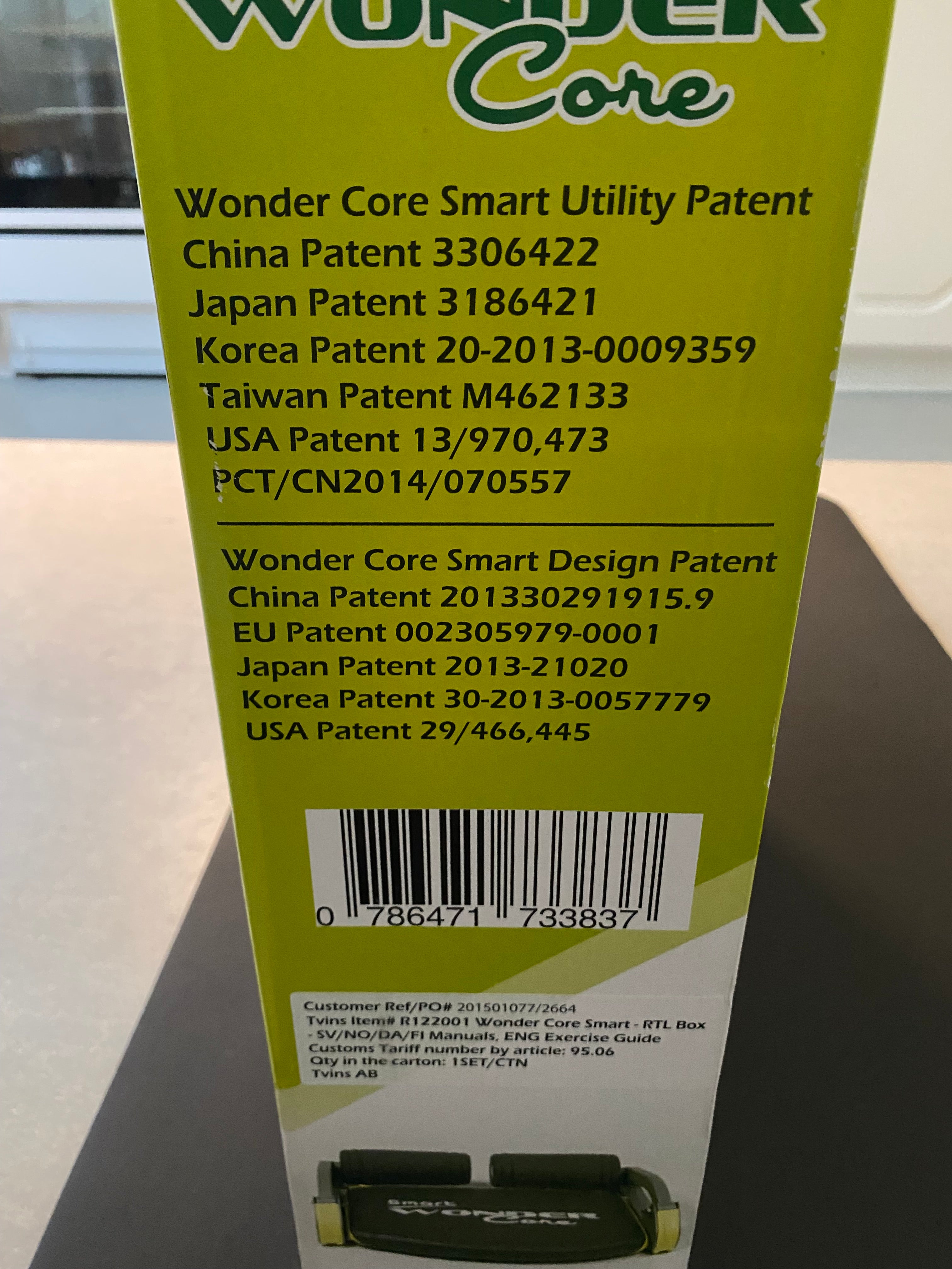 Wonder Core Smart Träningsmaskin för Hemmaträning & Magträning (Ny i Kartong)