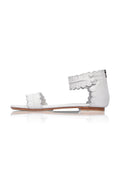 Midsummer White Bridal Leather Sandals