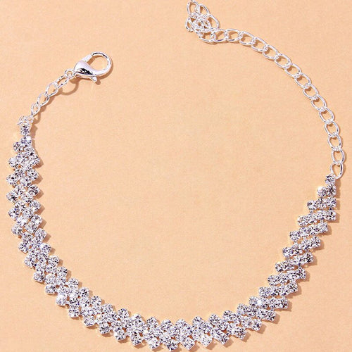 Beach Accessories Crystal Anklet for Women